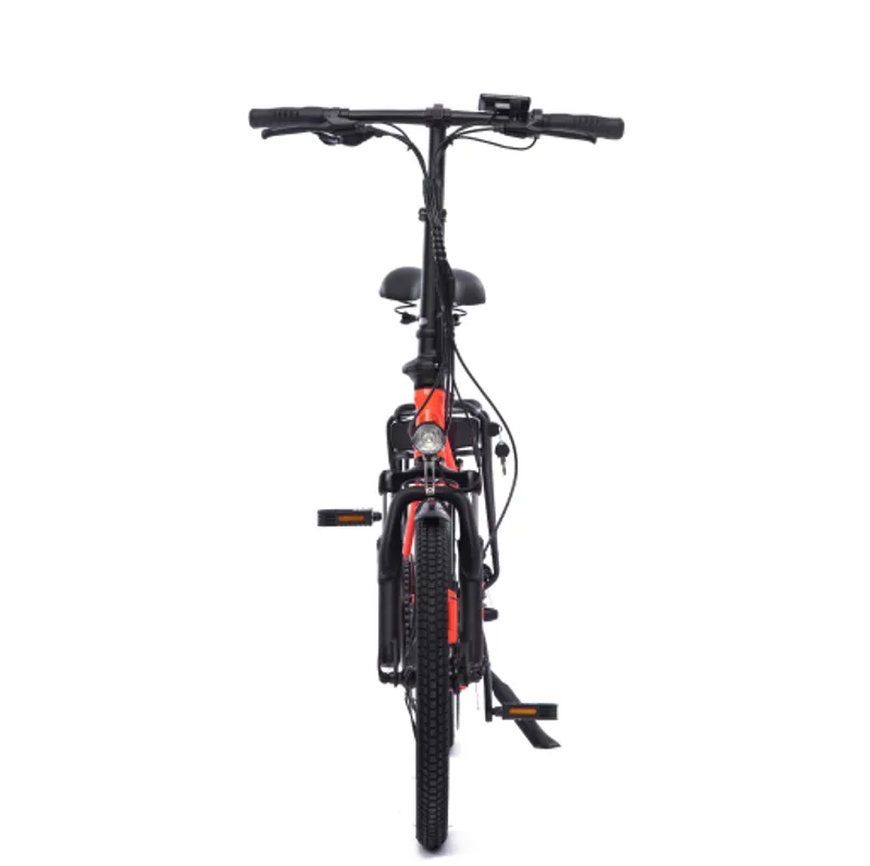 Chill-e Low Step Folding Electric Bike Orange E-Bike-6